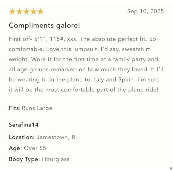 NWT Size L - Daily Practice 100% Cotton Horizon Wide-Leg  Jumpsuit (NWT US$ 138) - Picture 12 of 16